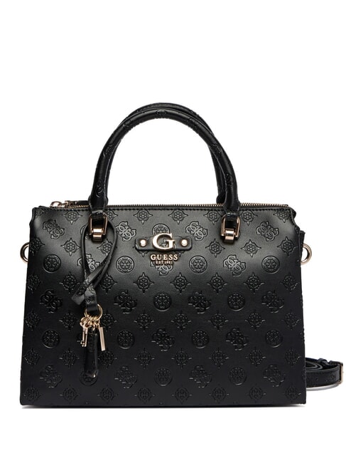 GUESS DITA Bolso de mano con correa para el hombro. logotipo negro - Bolsos Mujer