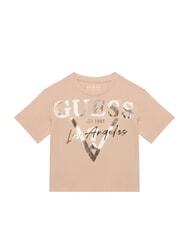 GUESS BOXY Camiseta de algod&oacute;n mu&ntilde;eca rosa - Camiseta ni&ntilde;o - 1