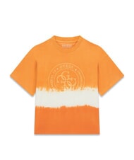 GUESS OVERSIZE Camisetas infantiles tonos arena te&ntilde;idos con la t&eacute;cnica tie-dye - Camiseta ni&ntilde;o - 1