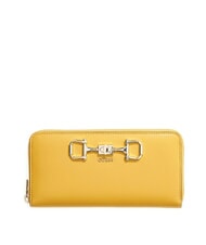 GUESS JANIE Cartera con cremallera &aacute;mbar - Carteras Mujer - 1