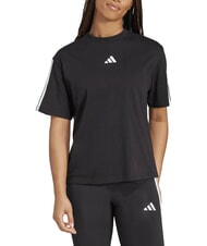 ADIDAS 3 STRIPES Camiseta deportiva, algod&oacute;n puro negro - camiseta - 1
