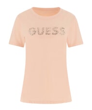 GUESS STUDS SCRIPT Camiseta de manga corta - camiseta