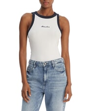 GUESS JEANS EMBRO Camiseta sin mangas purwhite - camiseta - 1