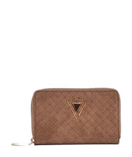 GAUD&Igrave; BEA BRAID Cartera compacta con cierre de cremallera arena - Carteras Mujer - 1