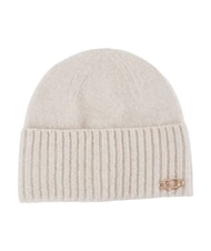 GAUD&Igrave; LISA Gorro con pu&ntilde;o acanalado CREMA - Sombreros - 1