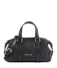 MICHAEL KORS TEDDI Bolso de piel con correa para el hombro. negro - Bolsos Mujer - 1