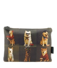 GABS BEYONCE Bolso de mano de piel con correa para el hombro. perros grises en todo el mundo - Bolsos Mujer - 1