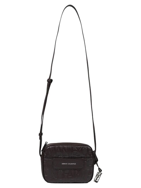ARMANI EXCHANGE LIZ PEBBLE Bolsa para c&aacute;mara con logotipo en relieve antagonista - Bolsos Mujer