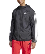 ADIDAS 3 STRIPES Chaqueta deportiva con capucha negro - Chaquetas de hombre - 1