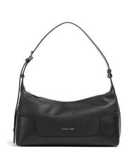 MICHAEL KORS TEDDI Bolso de hombro de piel negro - Bolsos Mujer - 1