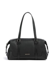 MICHAEL KORS TEDDI Bolso de hombro de piel negro - Bolsos Mujer - 1