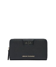 ARMANI EXCHANGE ISABEL Cartera con cremallera negro - Carteras Mujer - 1