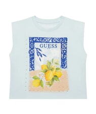 GUESS KID Camiseta sin mangas de algod&oacute;n - Camiseta ni&ntilde;o