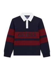GUESS HEAVY Camisa polo de manga larga smartblue - Camiseta ni&ntilde;o - 1