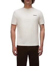 NAPAPIJRI S-SMALL BOX SS Camiseta de algod&oacute;n beige claro - camiseta - 1