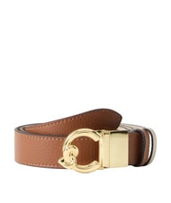 COCCINELLE C-ME BICOLOR  Cintur&oacute;n de cuero reversible - Cinturones