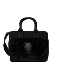 BLAUER PADDED Bolso de mano con correa para el hombro. NEGRO - Bolsos Mujer - 1