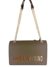 LOVE MOSCHINO BOLD LOVE Bolso de hombro con cadena lodo - Bolsos Mujer - 1