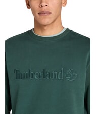 TIMBERLAND EMBROIDERY TONAL Sudadera con cuello redondo tejas verdes - Sudaderas - 1