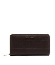 PIQUADRO PATRICIA Cartera con cremallera BROWN - Carteras Mujer - 1