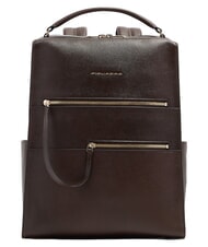 PIQUADRO PATRICIA Mochila para port&aacute;til de 15,6" en piel. - Bolsos Mujer