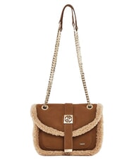 GAUD&Igrave; LYNN Minibolso con correa de cadena para el hombro bronceado - Bolsos Mujer - 1