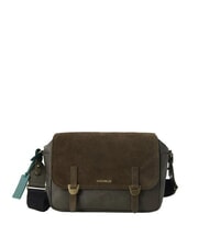 COCCINELLE STG CAMPUS WAXED SUEDE Bolso de hombro lodo - Bolsos Mujer - 1