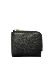 COCCINELLE METALLIC SOFT Mini cartera de cuero negro - Carteras Mujer - 1