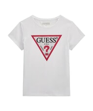 GUESS KIDS Camiseta de manga corta con pedrer&iacute;a - Camiseta ni&ntilde;o