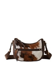 BORBONESE LUNA Bolso de hombro natural/ceniza/cacao - Bolsos Mujer - 1