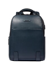 PIQUADRO MODUS SPECIALE Mochila para port&aacute;til de 14", de piel. azul - Mochilas para port&aacute;til - 1