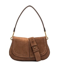 GIANNI CHIARINI HELENA ROUND Bolso de hombro de piel co&ntilde;ac - Bolsos Mujer - 1