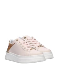 ALVIERO MARTINI PRIMA CLASSE GEO JUNIOR Zapatillas con cordones joya beige geom&eacute;trico nude - Zapatos Mujer - 1