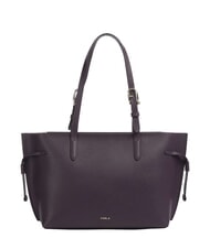 FURLA AVA Bolsa de compras mediana de piel floraci&oacute;n invernal + algod&oacute;n g int. - Bolsos Mujer - 1