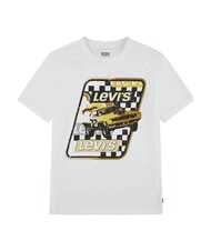 LEVI'S RACE TO THE FINISH Camiseta de manga corta blanco de blanco - Camiseta ni&ntilde;o - 1