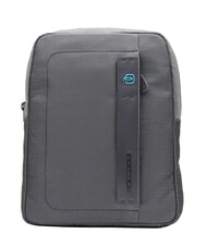 PIQUADRO P16 Bolso de piel mixta, soporte para iPad chevr&oacute;n azul - Bandoleras Hombre - 1