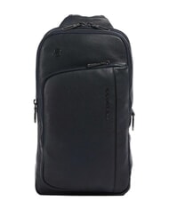 PIQUADRO CRONUS Mochila de cuero de un solo hombro - Mochilas para port&aacute;til