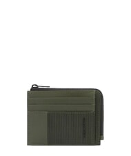 PIQUADRO W145 Tarjetero de 6 ranuras VERDE - Carteras Hombre - 1