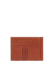 PIQUADRO W143 Tarjetero plano de cuero CUERO - Carteras Hombre - 1
