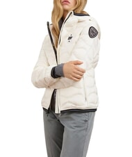 BLAUER CAMELIA Chaqueta corta acolchada con plumas blanco &oacute;ptico - Chaquetas de plumas de mujer - 1