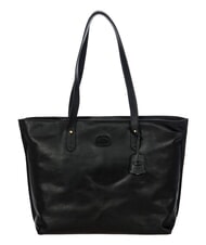 BRIC&rsquo;S VOLTERRA Bolsa de compras de cuero negro - Bolsos Mujer - 1