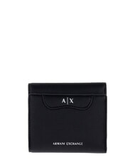 ARMANI EXCHANGE VIVIENNE Cartera compacta de tama&ntilde;o mediano negro - Carteras Mujer - 1