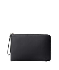 CALVIN KLEIN BOLD CK SUEDE Bolsa necesaria En negro - Carteras de mano & Neceser - 1