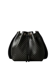 CALVIN KLEIN EMBLEM AOP Bolso de hombro tipo cubo aop negro - Bolsos Mujer - 1