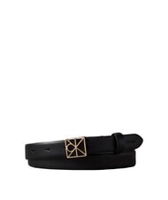 CALVIN KLEIN EMBLEM BUCKLE Cintur&oacute;n de cuero - Cinturones