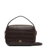 CALVIN KLEIN CK CROC Minibolso con correa para el hombro plata deliciosa/antigua - Bolsos Mujer - 1