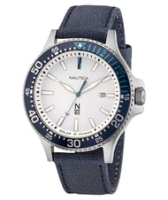 NAUTICA N83 COCOA BEACH SOLAR Reloj de cuarzo blanco/azul - Relojes - 1