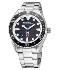 NAUTICA N83 FINN WORLD DIVER Reloj de cuarzo acero-negro - Relojes - 1
