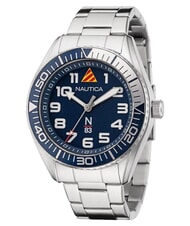 NAUTICA N83 FINN WORLD Reloj multifunci&oacute;n azul y plata - Relojes - 1