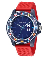 NAUTICA N83 FINN WORLD Reloj de cuarzo azul y rojo - Relojes - 1